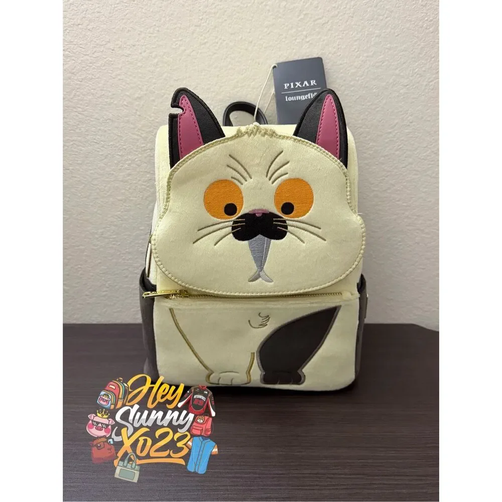 Loungefly Disney Pixar Luca Machiavelli Plush Figural Mini Backpack